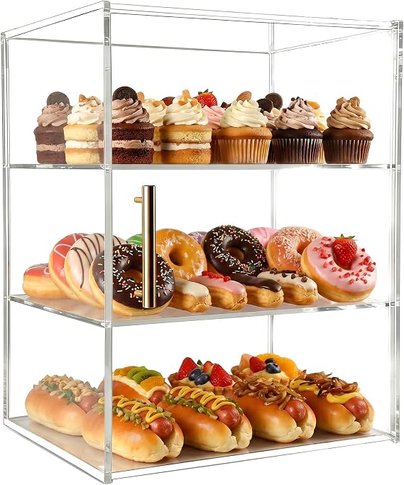 Pastry Display Case, Bread Box & Bakery Display Case