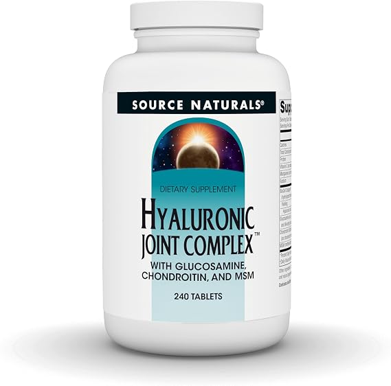 Source Naturals, Hyaluronic Joint Complex - 240 Tablets