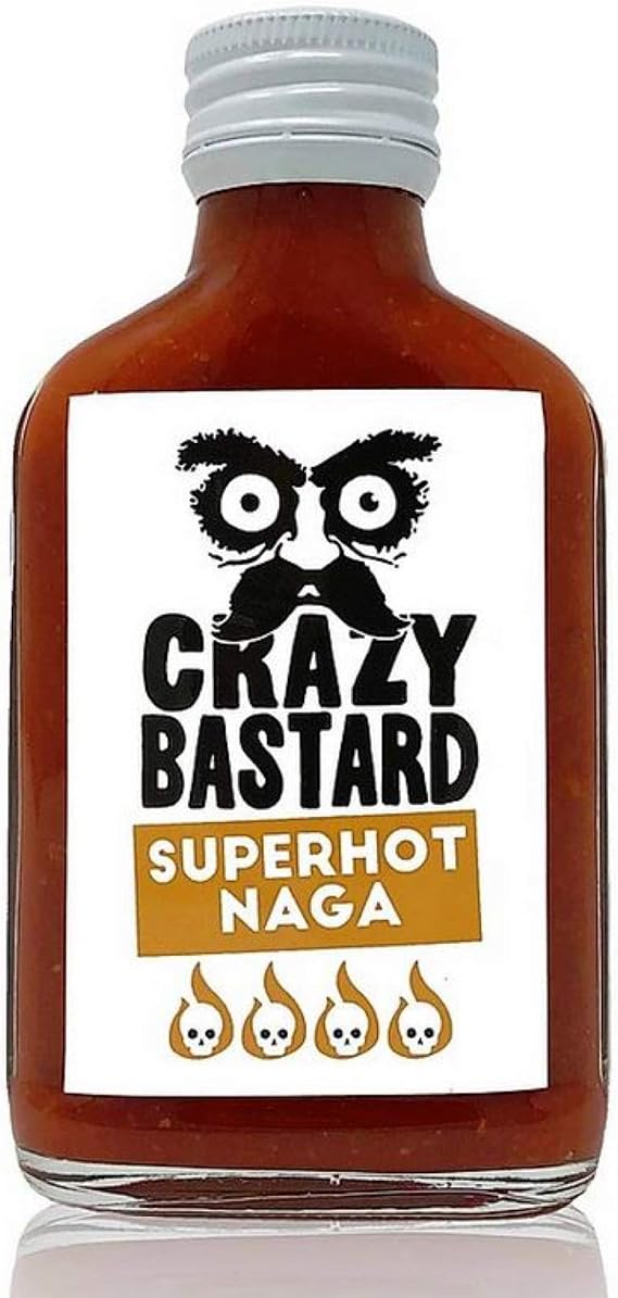 Crazy Bastard Sauce - Superhot Naga 100ml