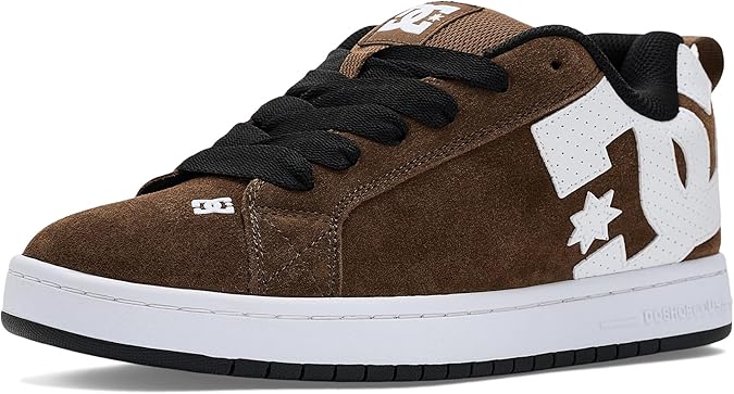 DC Court Graffik SE, Brown/White, 8.5