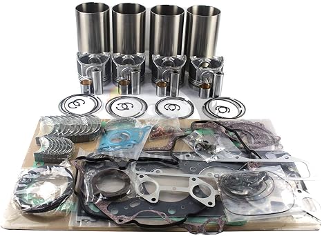 PANGOLLIN 4LE2 Engine Rebuild Kit for Isuzu 4LE2 Engine Hitachi JCB IHI Digger Generator Excavator Aftermarket Parts