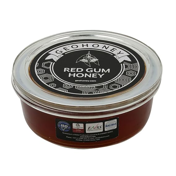 Geohoney Red Gum Honey 450 Gram - Premium Quality