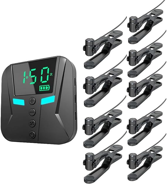 Auto Clicker for Smart Phone, Automatic Phone Screen Tapper Video Live Streaming Gadget Simulated Finger Continuous Clicking for Game, Shopping, Giving A Like (9 clicking Head)