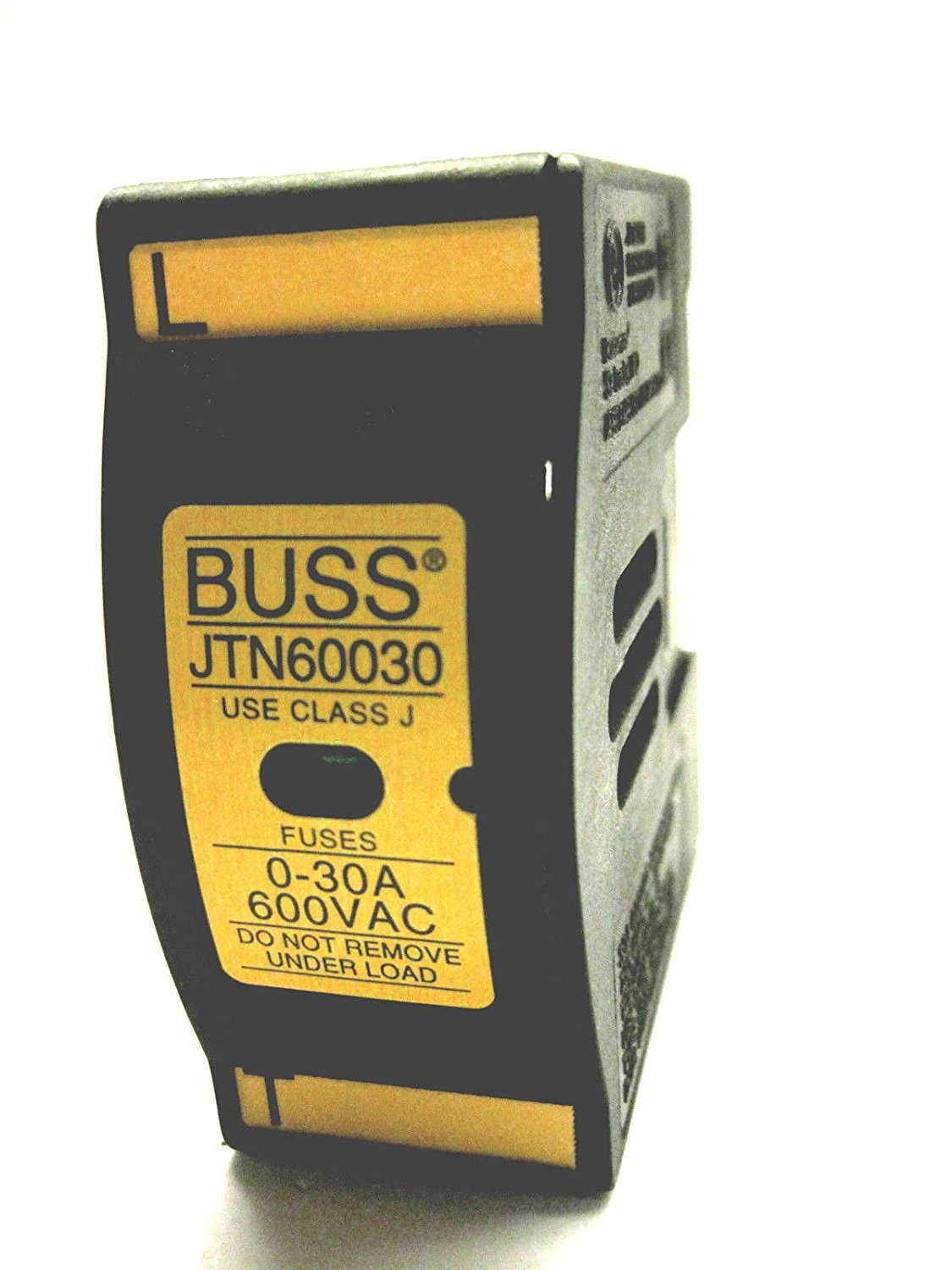 BUSSMANN JTN60030 30A 1P 600V Cartridge Fuse Holder Disconnect