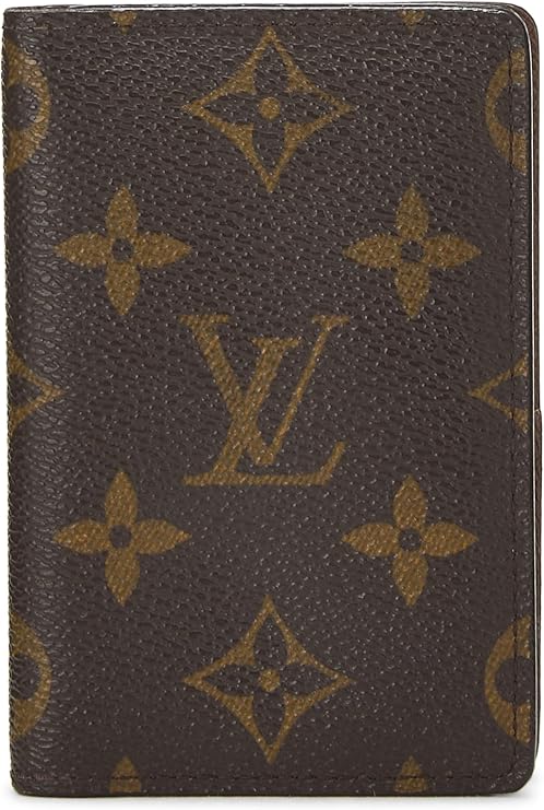 Pre-loved Monogram Canvas Organizer De Poche, Brown
