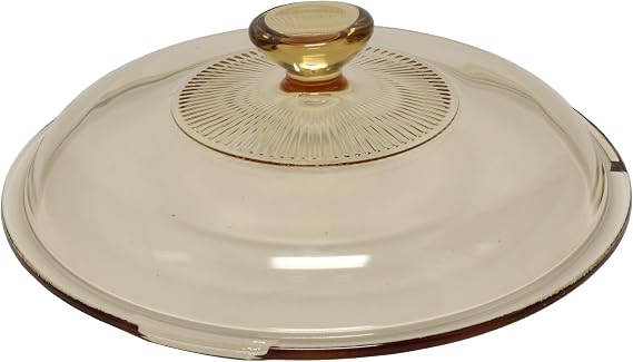 Visions 1122301 V-33-C (3.5qt/3.3L) Amber Glass Lid