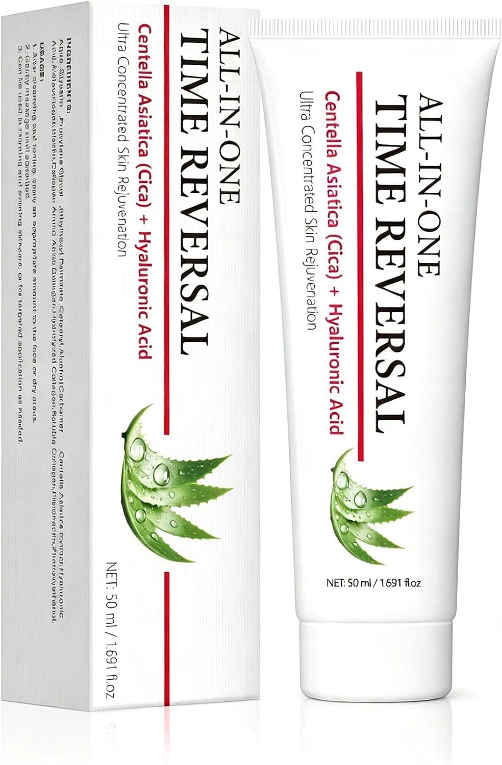 All-In-One Face Moisturizer Cream & Lotion, Hydrates, Firms & Reduces Wrinkles with Cica, Collagen & Hyaluronic Acid
