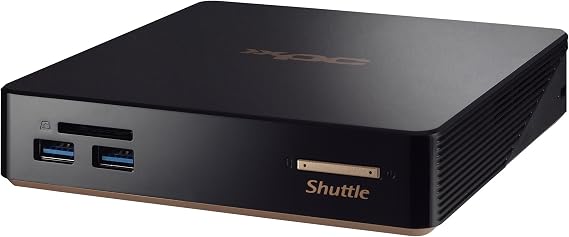 SHUTTLE XPC Nano NC01U5 Intel Broadwell i5-5200U Mini Barebone PC, Support 4K Ultra HD Video, DDR3L SODIMM Max 16GB