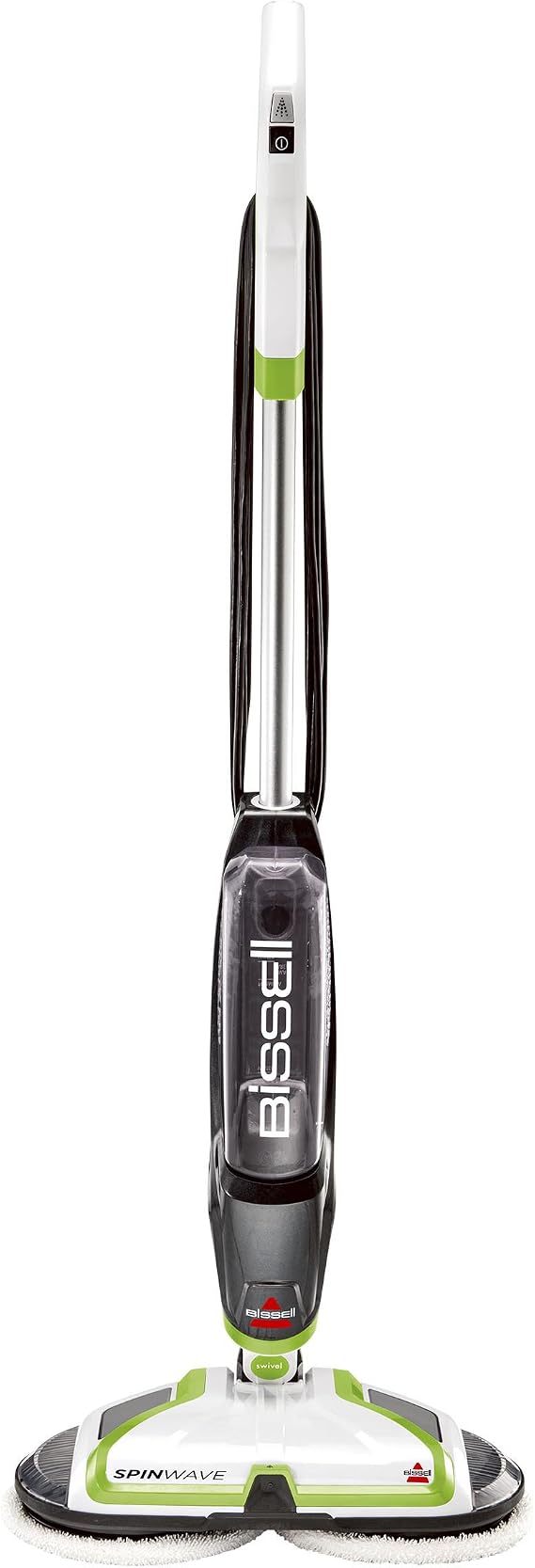 Bissell Spinwave Powered Hardwood Floor Mop and Cleaner, Green Spinwave, 2039A, 14" Cleaning Path Width