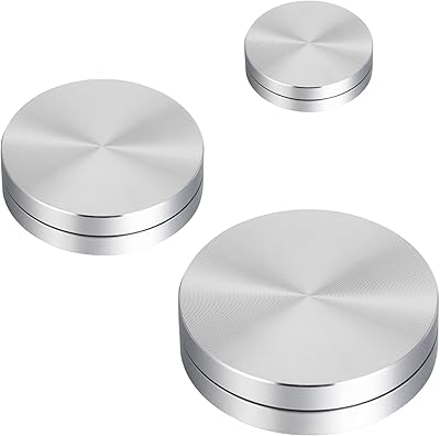 3 Pack Pottery Trimming Spinner Ceramic Pottery Throwing Trimming Spinner Tool, 30mm38mm45mm Clay Spinners Ceramic Rotary Ceramics Tools for Potters and Clay Artists