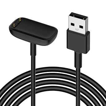 Charger Cable for Fitbit Charge 5 Luxe Fitness Tracker Replacement Smartwatch USB Charging Cable Cord 3.3Ft