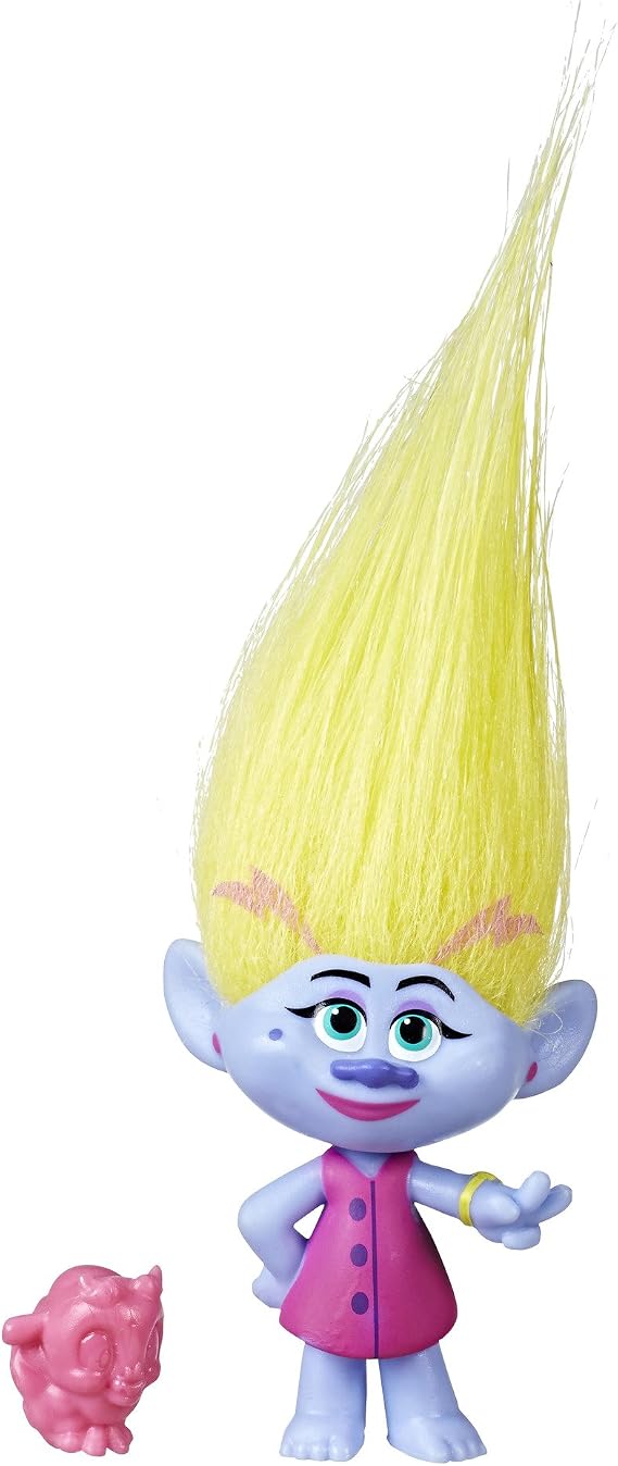 DREAMWORKS TROLLS Nova Swift Collectible Figure with Critter