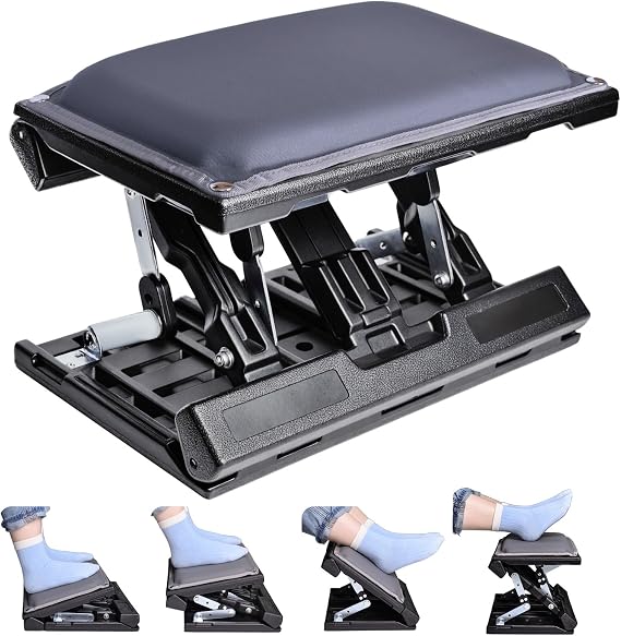 Adjustable Foot Rest Under Desk for Office,Home, Gaming & Study