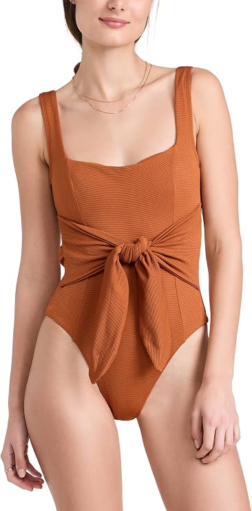L*Space Balboa One Piece Swimsuit for Women, Square Neck