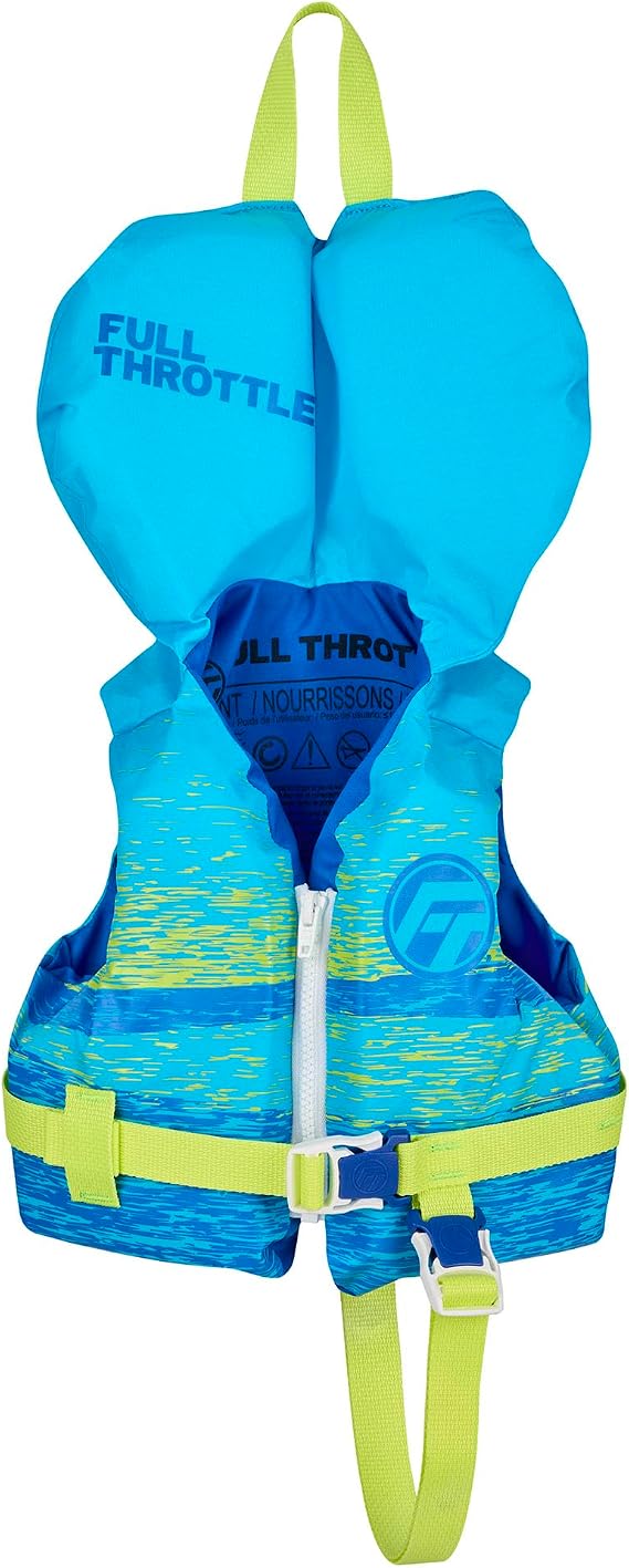 Full Throttle U.S. Coast Guard and Transport Canada Approved Infant Nylon Life Vest for Infants Less Than 30 Pounds