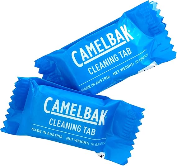 CamelBak Cleaning Tablets, Taste and OdorRemoving Tablets for Hydration Reservoirs and Water Bottles, 8Pack