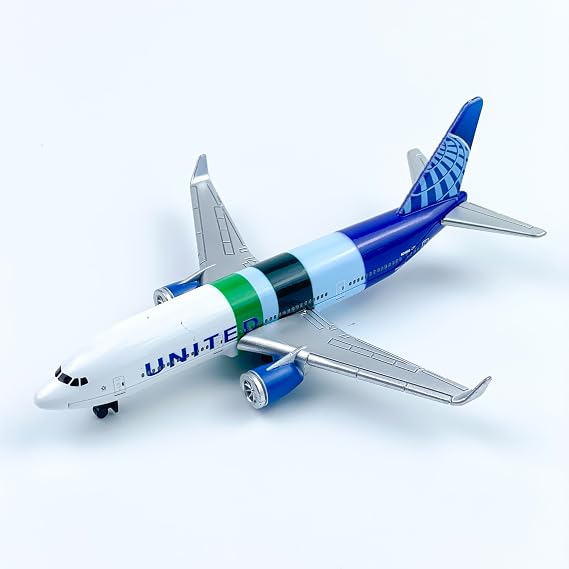 AVIAMUSE Model Airplane, United Dream Aircraft Planes Model Suitable for Collection and Christmas Birthday, Desktop Decor