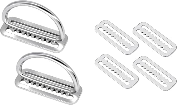 2 Pack and 4 Pcs Weight Belt Keeper