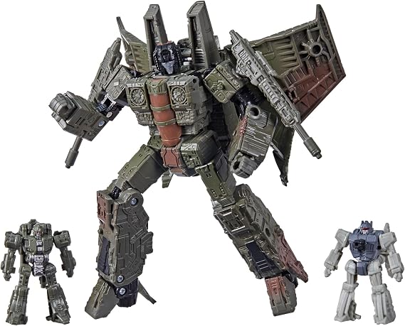 Transformers War for Cybertron Trilogy Deceptican Sparkless Zombie Seeker Toy Figure, Multicolor