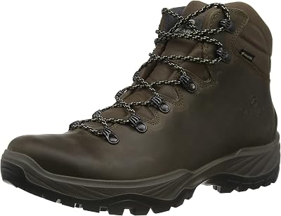 Scarpa Mens Camping High Rise Hiking Boots, Brown, 6.5 us