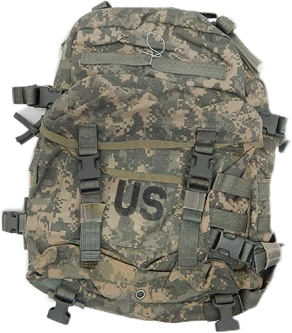 Molle Assault Previously Issued ACU G.I. Molle Assault Pack, Camouflage (Pack of 1) | Tactical Backpack | Rugged MOLLE-Compatible Gear Hauler | Tactical Backpack | Adjustable Straps | Multi-Pocket Storage