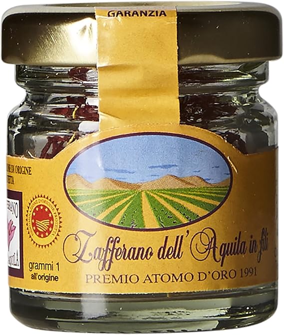 Saffron Threads DOP LAquila Abruzzo, Italy - 1 g