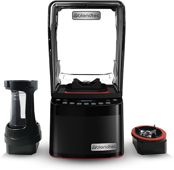 Blendtec Stealth Nitro X Commercial Blender, Blend in Cup Techology, Black | Brushless Titan X Motor, Sound Enclosure, 42 preprogrammed Cycles, Blend in Cup Nitro Blending System for Commercial Use