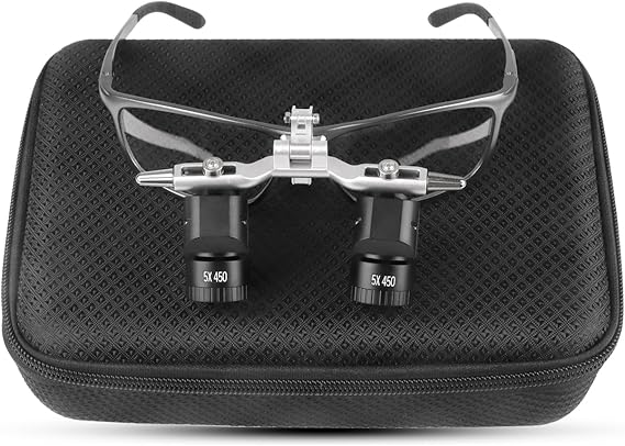 Dental Loupes 5.0X 48 Ergonomic Design Ergo Loupes Short Tube Magnifying Glasses Optical loupes