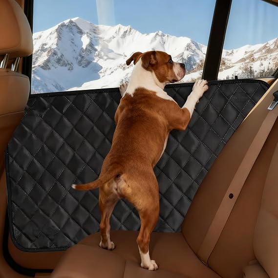 Dog Car Door Protector, 2 Pack Waterproof Scratchproof Nonslip Durable Protector, Thickened Door Panel Covers, Protects Doors from Dog Scratching Fit