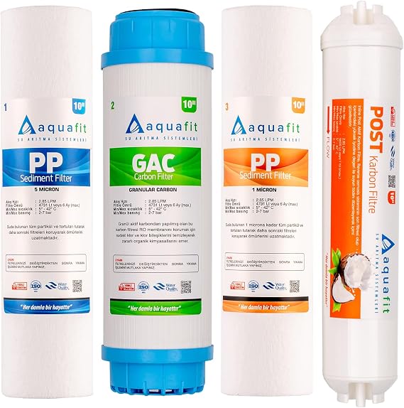 Aquafit İhlas Aura Cebilon Compact 101 Mc Su Arıtma Cihazı 4'lü Filtre (Silver ve Platinum Uyumlu Değildir)