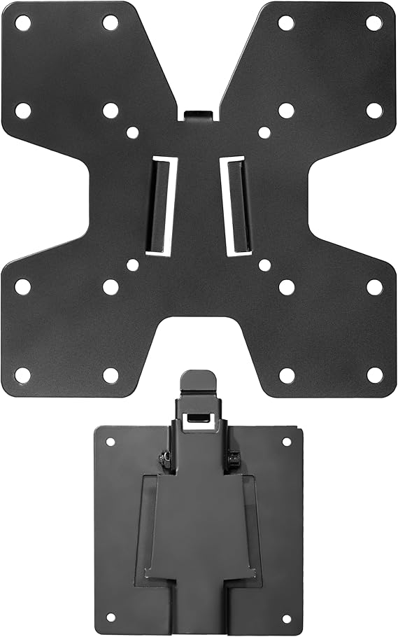 VIVO Large Adapter VESA Mount Quick Release Bracket Kit, Stand Attachment and Wall Mount Removable VESA Plate for Easy LCD Monitor and TV Screen Mounting, STAND-VAD2H