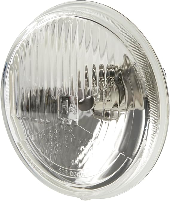 Hella 002850871 Vision Plus 135mm Single 12V High/Low Beam Halogen Conversion Headlamp (H4 ECE), Multi