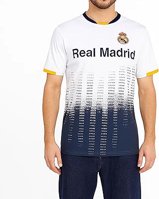 Icon Sports Officially Licensed Real Madrid CF Game Day Shirt - Unisex Adult