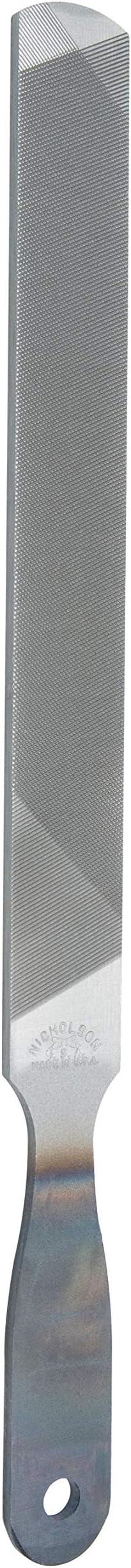Crescent Nicholson 8" Rectangular Double/Single Cut Axe File - Carded - 06706N
