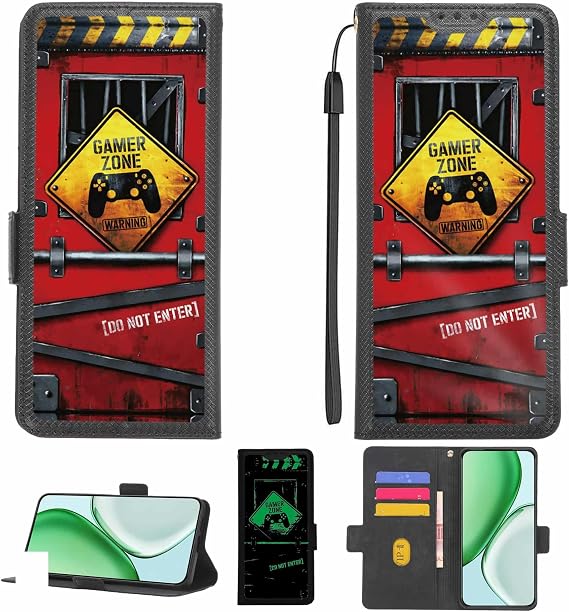 Aroepurt Case Compatible for Tripltek T Mini Phone Case Flip Cover [with Tempered Glass Screen Protector][RFID Blocking][Luminous Effect] LPT-JGP
