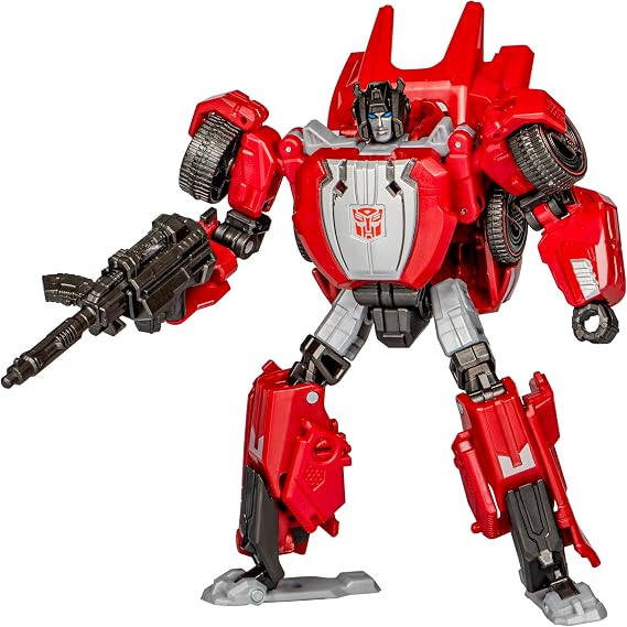 Transformers Studio Series Deluxe War for Cybertron 07 Gamer Edition Sideswipe Action Figure