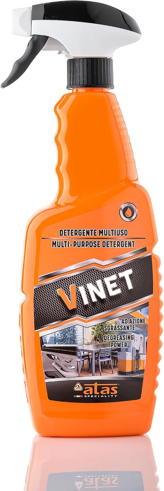 Car Interior Cleaner - Multi-Surface Spray for Dashboards, Vinyl & Leather