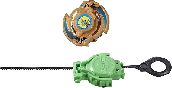 Beyblade Burst Rise Slingshock Phantom Driger S Starter Pack - Right-Spin Battling Top Toy and Right/Left-Spin Launcher, Ages 8 and Up