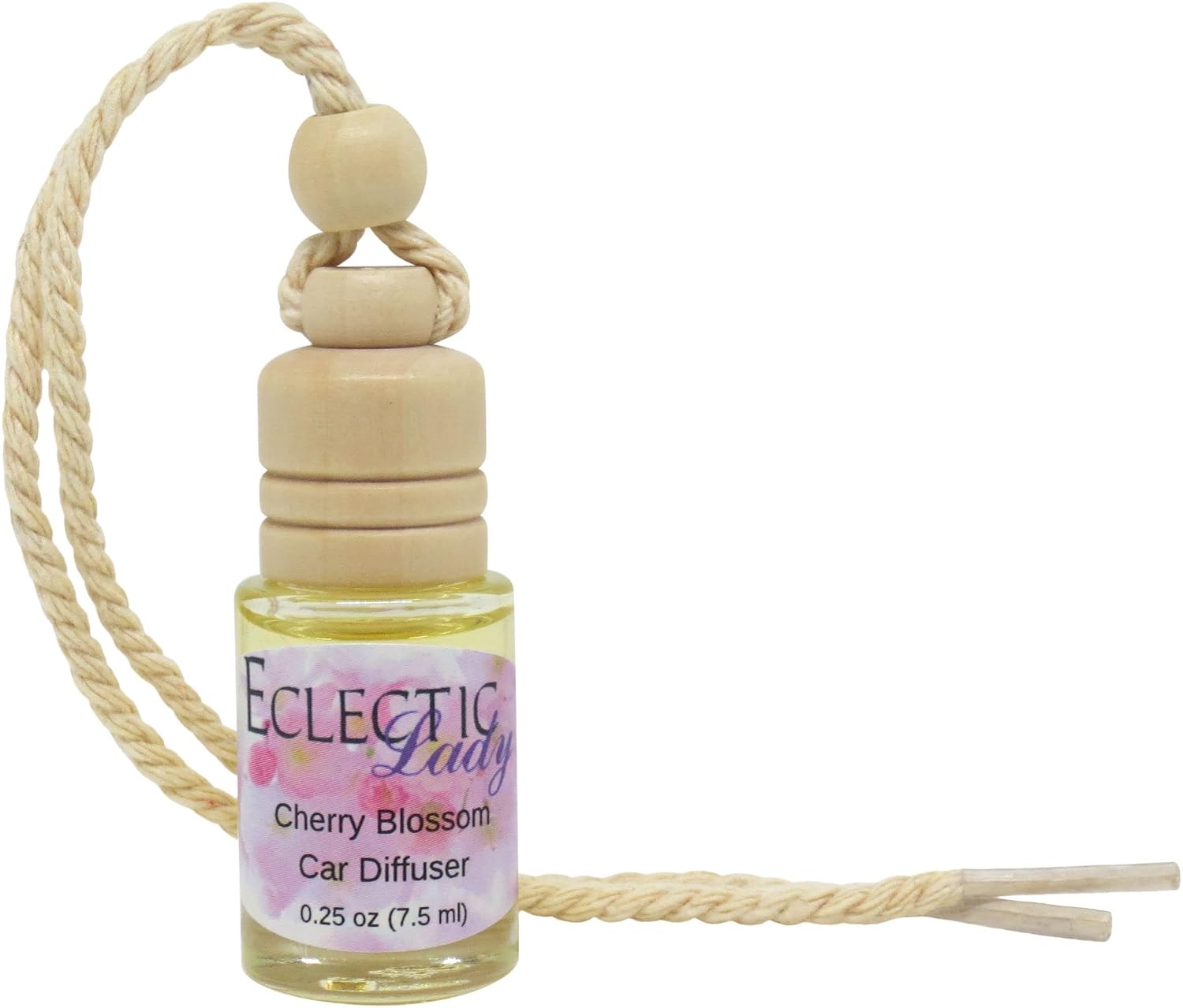 Cherry Blossom Scented Car Diffuser By Eclectic Lady, 7.5 ml, Air Freshener, Aromatherapy Diffuser, Premium Grade Fragrance Oil