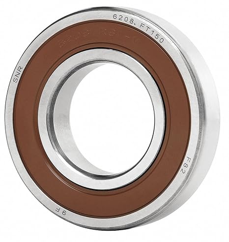 NTN Bearing 6203FT150 NTN-SNR Single Row Topline Deep Groove Radial Ball Bearing, Steel Cage, Medium-High Temperature, 17 mm Bore, 40 mm OD, 12 mm Width, Sealed