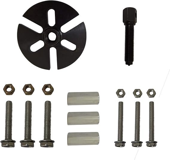 Universal 6 Hole Flywheel Rotor Magneto Puller Tool with 5mm Diameter and 6mm Bolts