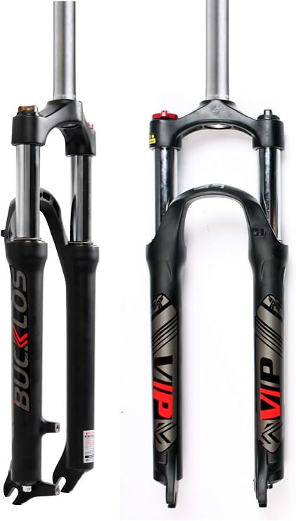 BUCKLOS 29 MTB Suspension Fork Travel 100mm QR 9mm Crown Lockout | 28.6mm Straight Tube, Aluminum Alloy, XC Mountain Bike Front Forks