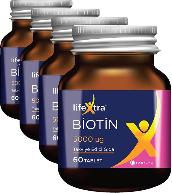 Lifextra Biotin 60 Tablet (4 paketi)