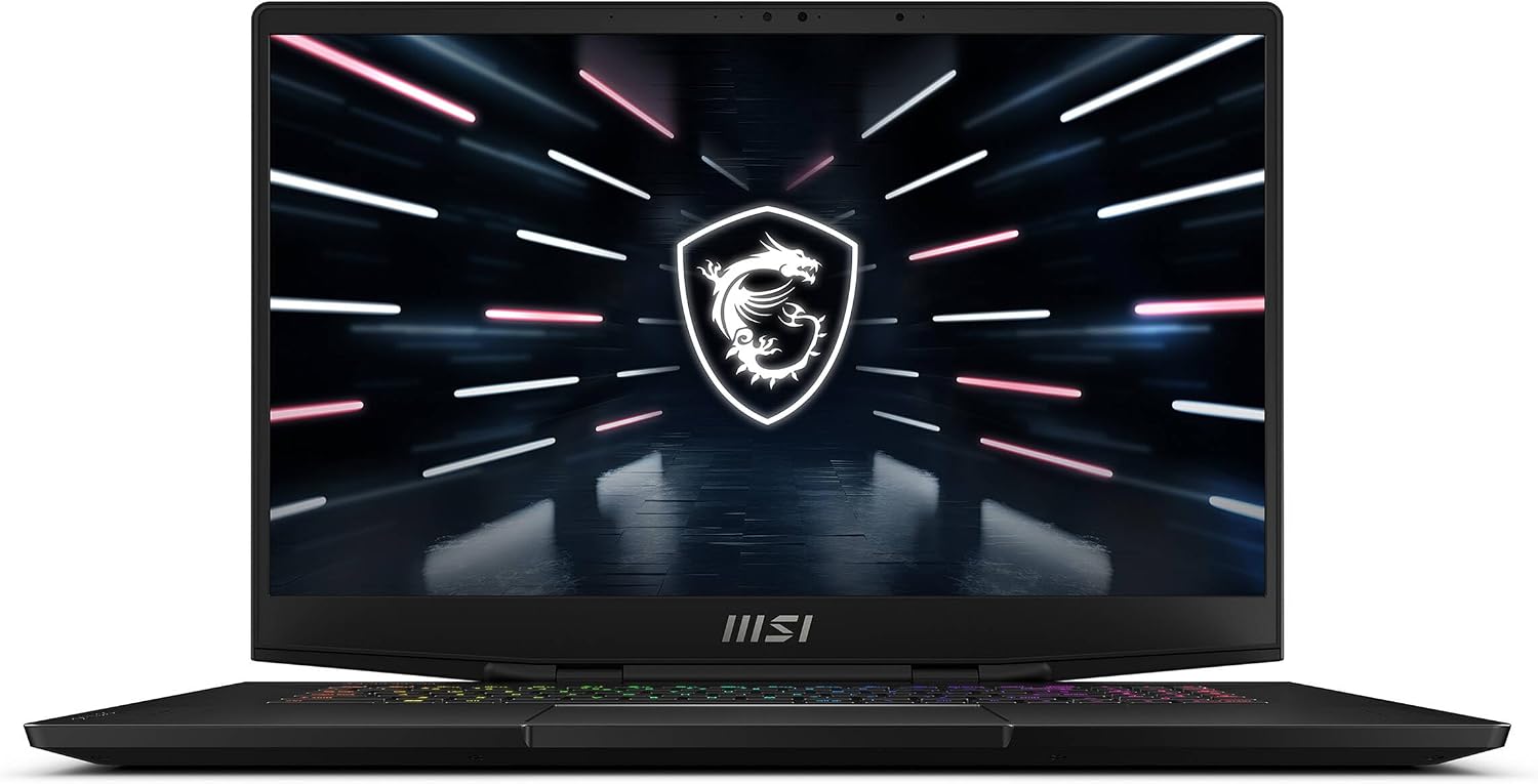 MSI GS77 Stealth 17.3 FHD 144Hz Gaming Laptop - 12th Gen Intel Core i9-12900H up to 5.0 GHz Processor, 16GB DDR5 RAM, 1TB NVMe SSD, GeForce RTX 3060 6GB GDDR6, Windows 11 Home, Black