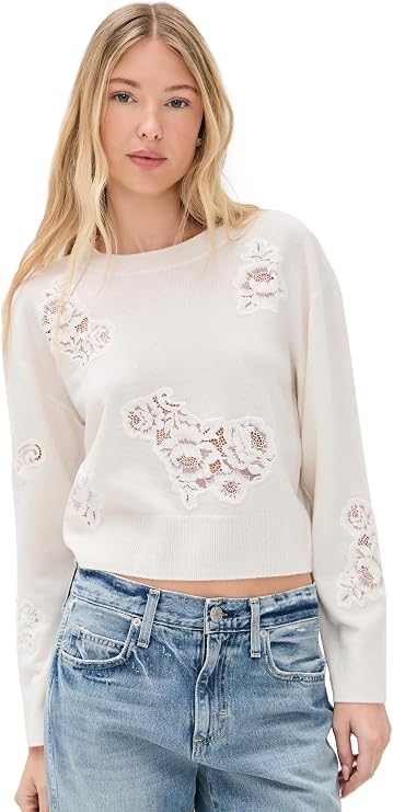 LOVESHACKFANCY Women's Lazuli Sweater