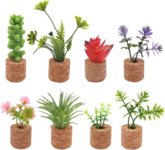 8 PCS Plant Fridge Magnets- Bring The Cute and Funny Half of The Plant Refrigerator Magnet to Your Fridge with These Adorable and Educational Fridge Magnets (Plant Fridge Magnets)