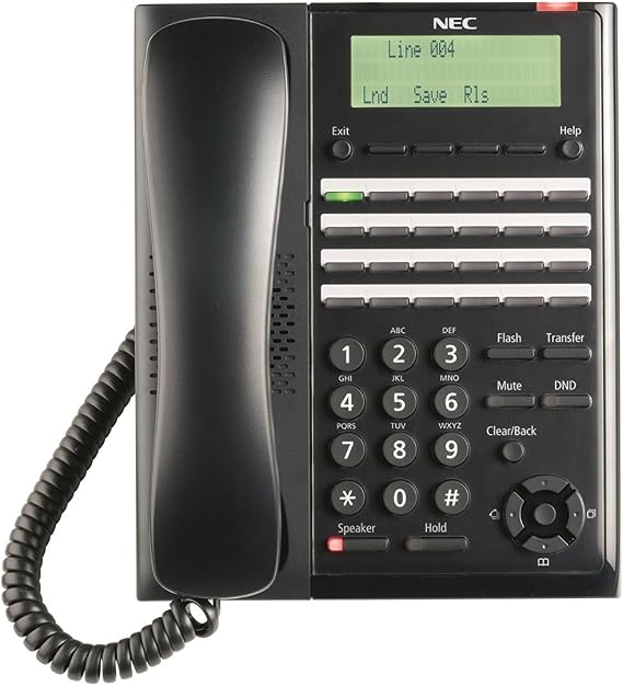 NEC SL2100 Digital Quick Start Kit with 4 Port Voicemail and 4 Digital 24 Button Phones - NEC-BE117450