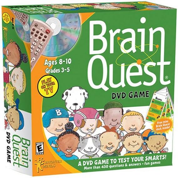 Brighter Minds Media Brain Quest DVD Game