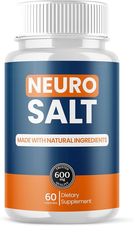Neuro Salt Capsules, Official Neuro Salt Supplement Formula (60 Capsules)