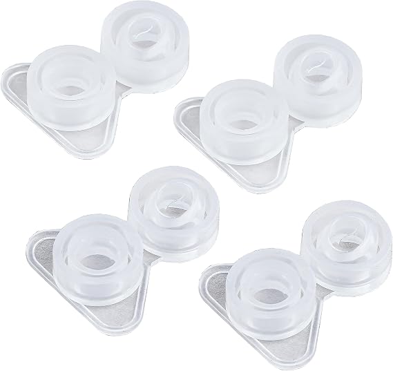 Re-Play Replacement Valve for Sippy Cups - Easy to Clean, Made from Food Grade Silicone - Set Of 4
